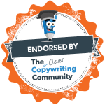 Badge Endorsed by The Clever Copywriting Community