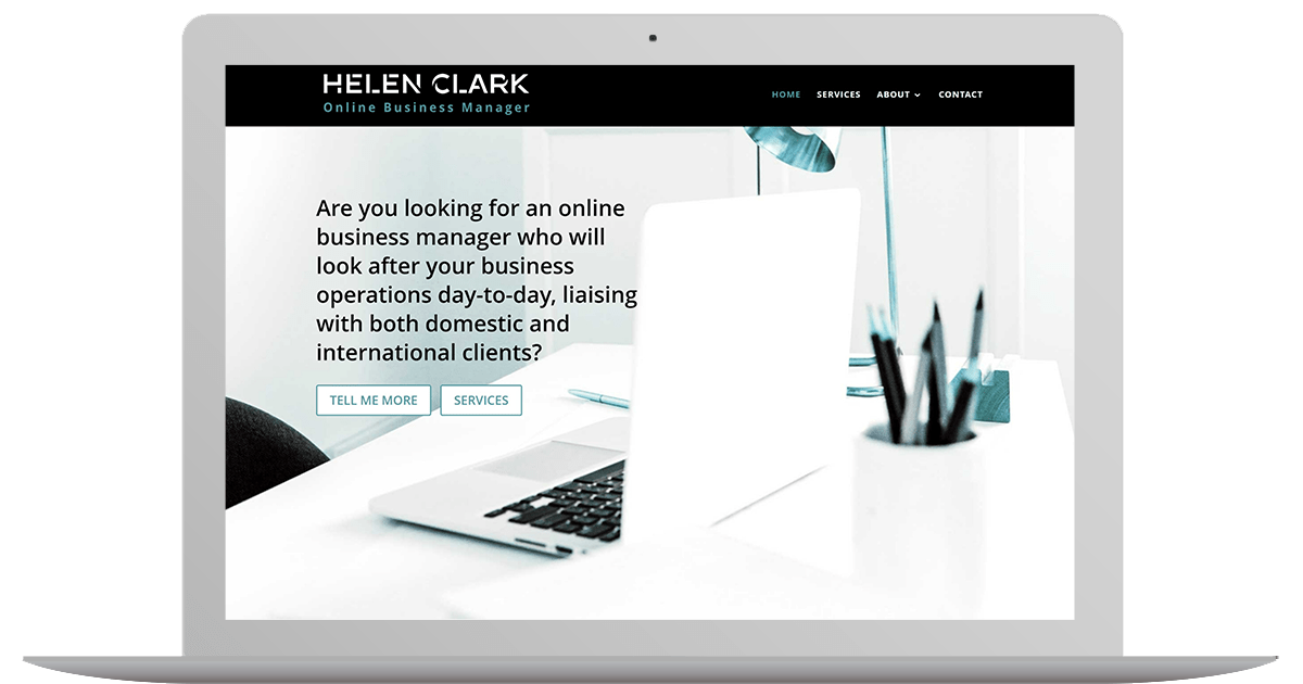 Copywriting project - Helen Clark Online Business Manager
